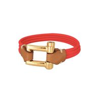 Pulsera Cordones Color Oro T. L-214968 Pulsera Cordones Color Oro T. L-214968 2